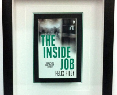 bespoke picture framing 3d objects book cover