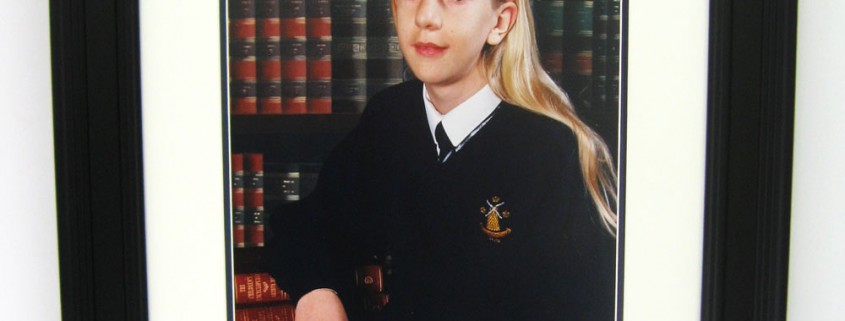 bespoke picture framing school photograph